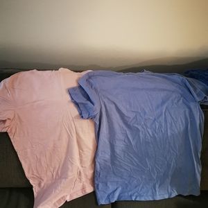 men prada shirt M new blue pink t-shirt new